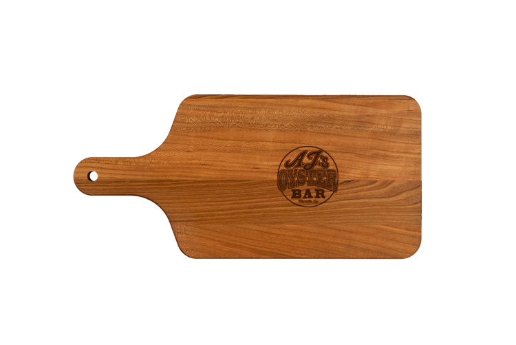 Cherry Cutting Board with Handle 17"x8"x3/4" 3