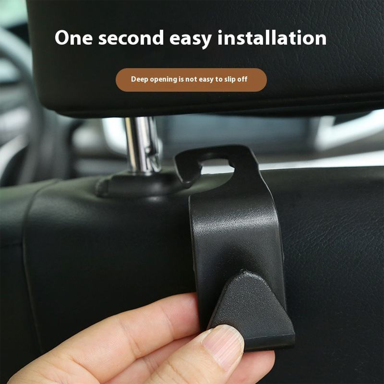 Car ABS Seat Hook 6