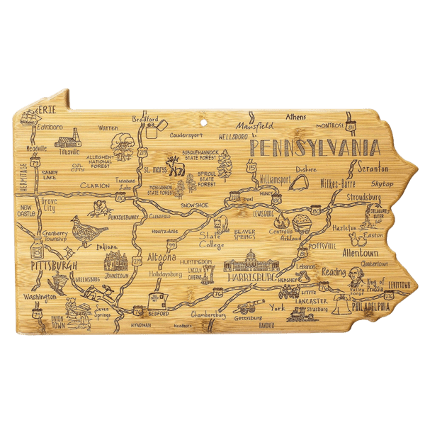 U.S. Destination Bamboo Cutting and Serving Boards 1110