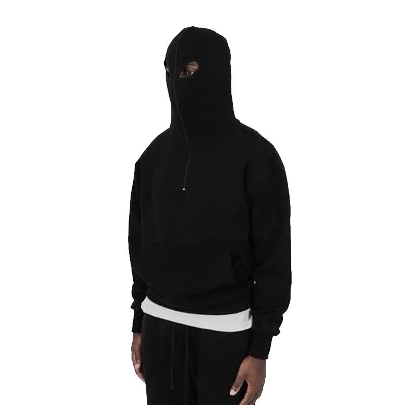 Full Zip Hoodie With Eye Holes, custom hoodie or sweatshirt with logo imprint 5