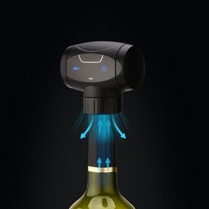 Electric Auto Vacuum Pump Wine Bottle Stopper Silicone Seal 21