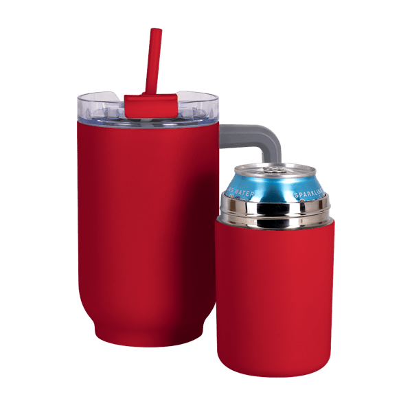 Key West 22 oz SS Travel Mug w/Can Cooler 409