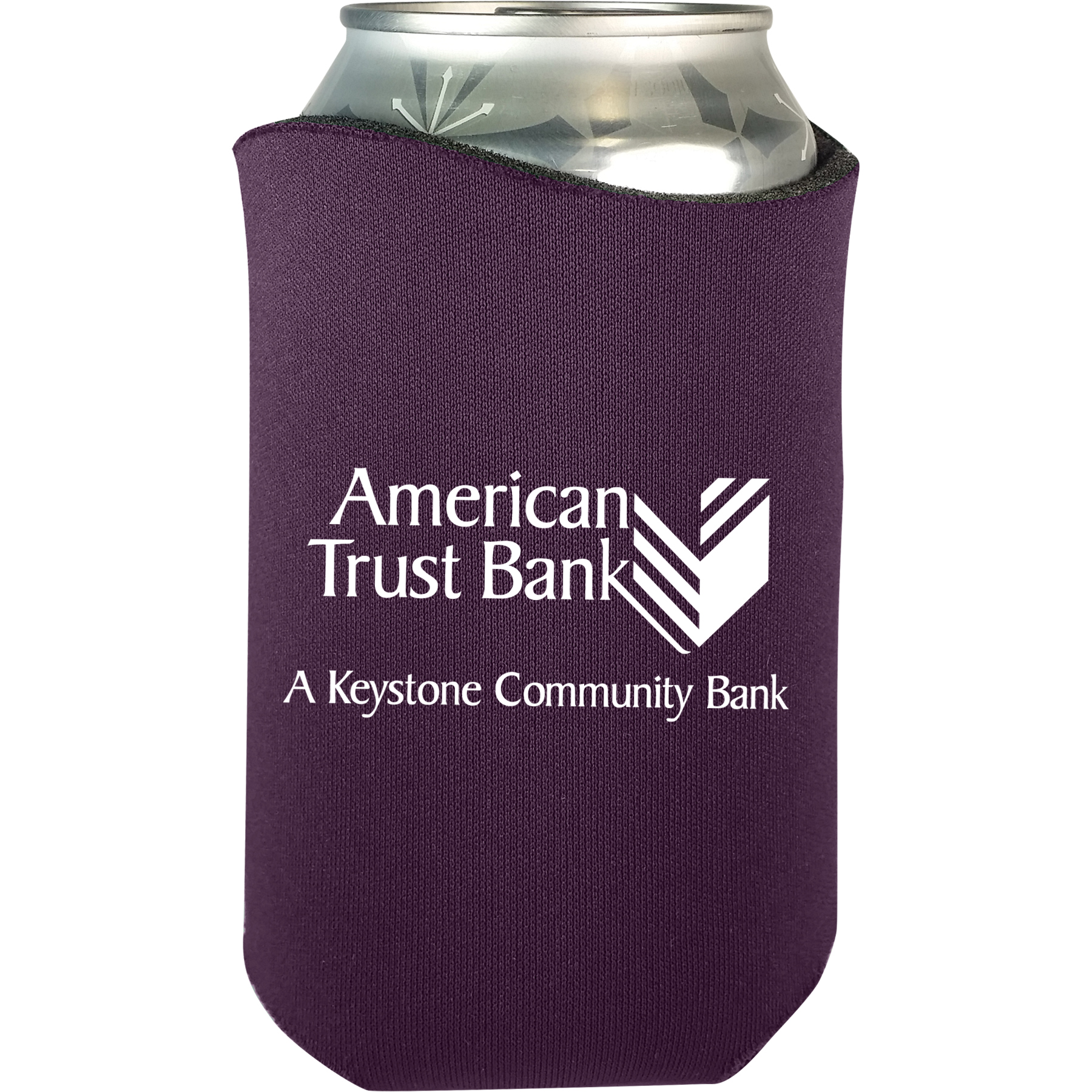 Curve Scuba can cooler, custom koozie with logo imprint 23