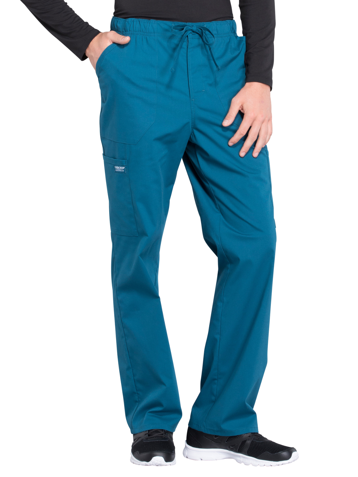 Cherokee - Workwear Professionals - Men's Tapered Leg Fly Front Cargo Pant 23