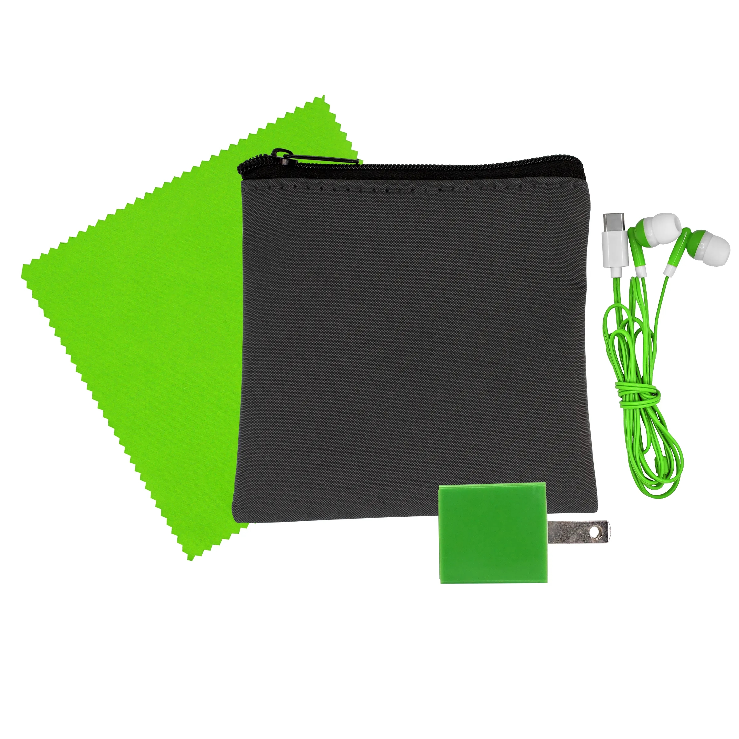 Exec Wall, Cloth & Type C Earbud Set 18