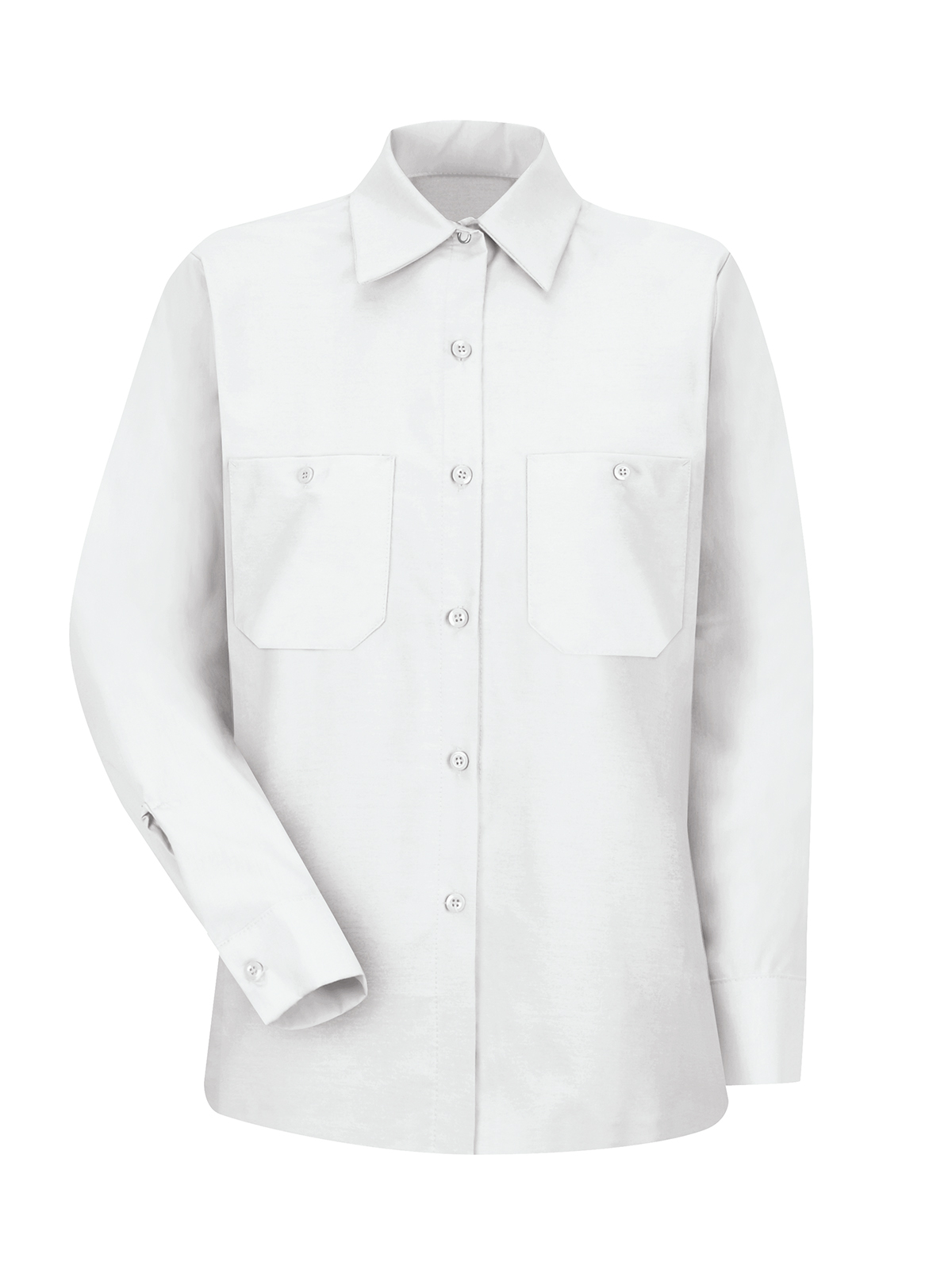 Red Kap Shirts -  Women's Long Sleeve Industrial Work Shirt 7