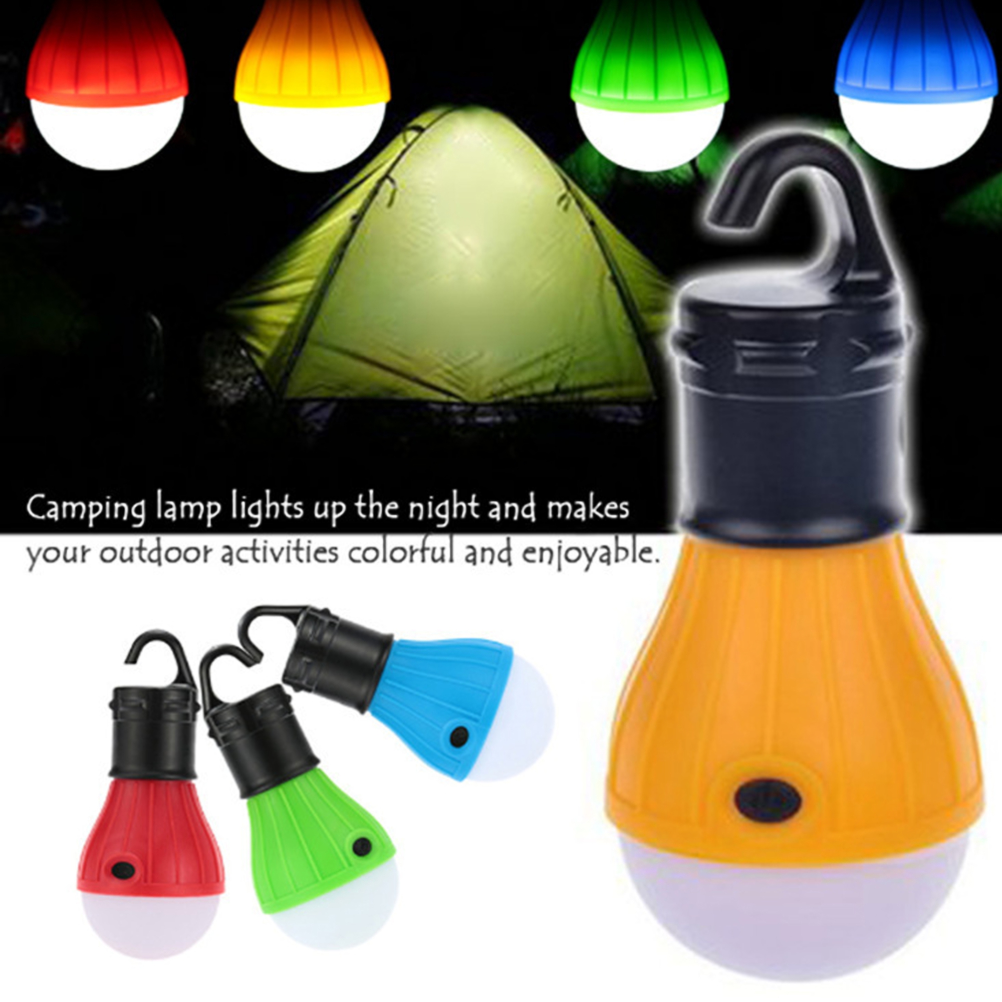 Portable LED Camping Lantern 4