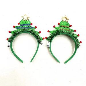 Christmas Tree Headband With Lights 2