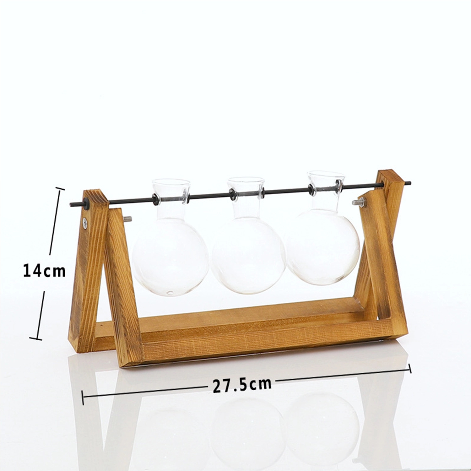 Desktop Glass Flower Pot Bulb Vase 6
