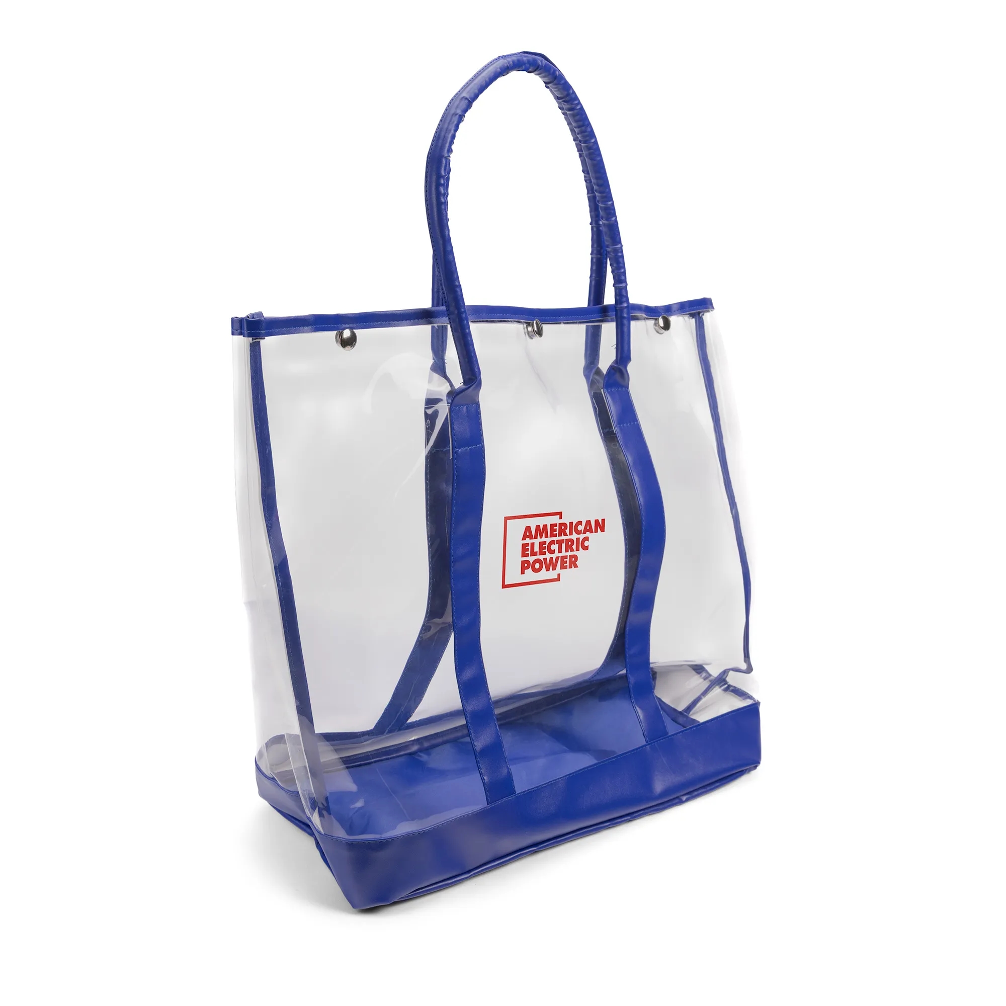 Luxe Button-Top Tote with PU Leather Trim 2