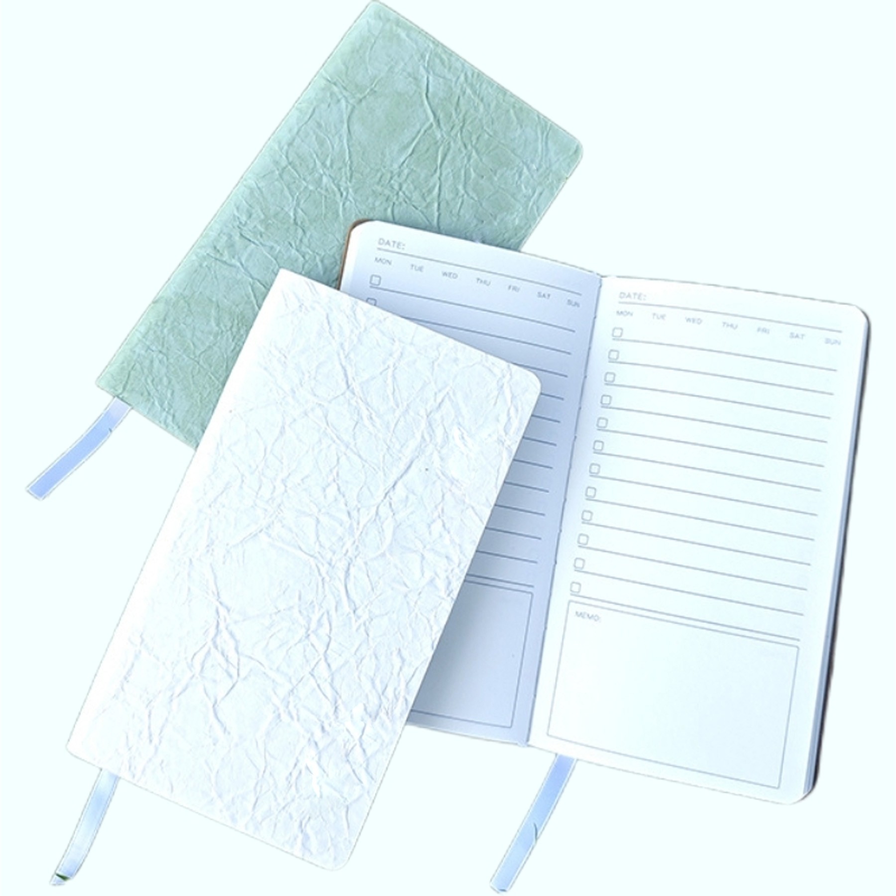 Leather - Bound A6 Daily Planner Notebook 9