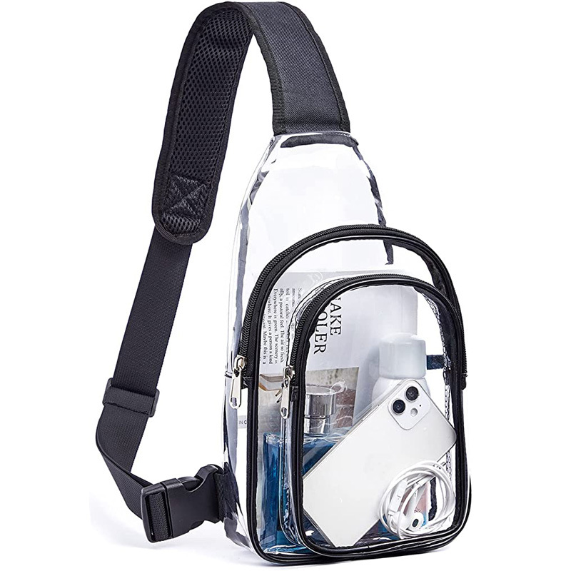 PVC transparent shoulder bag 3
