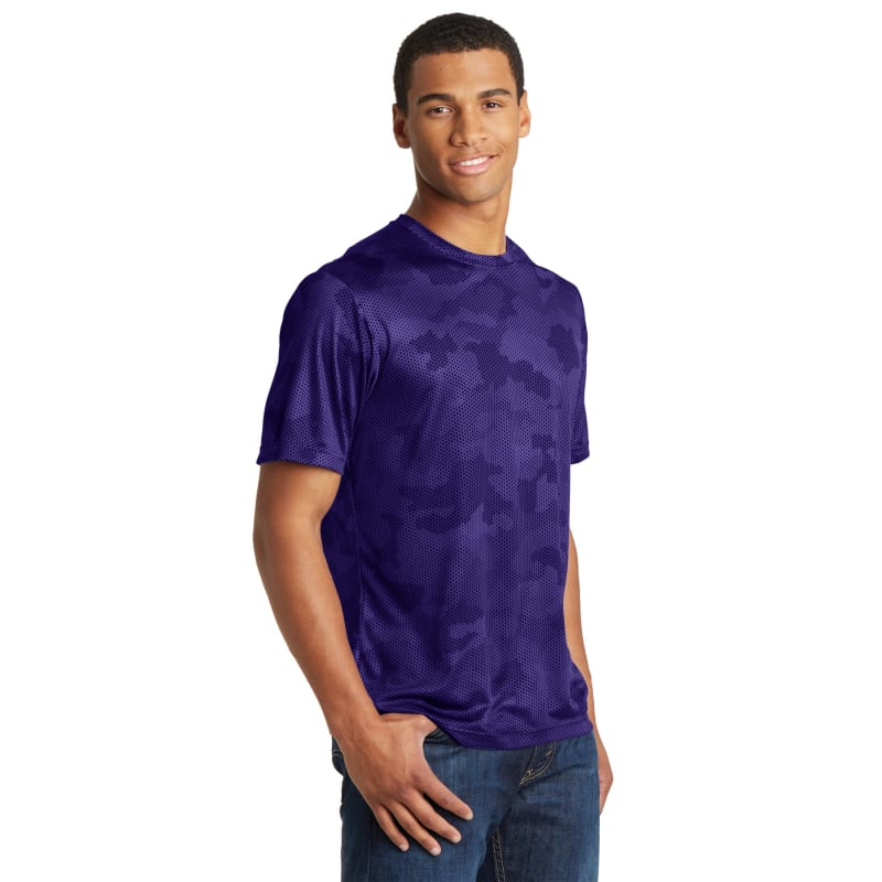 Sport-Tek CamoHex Tee. 37