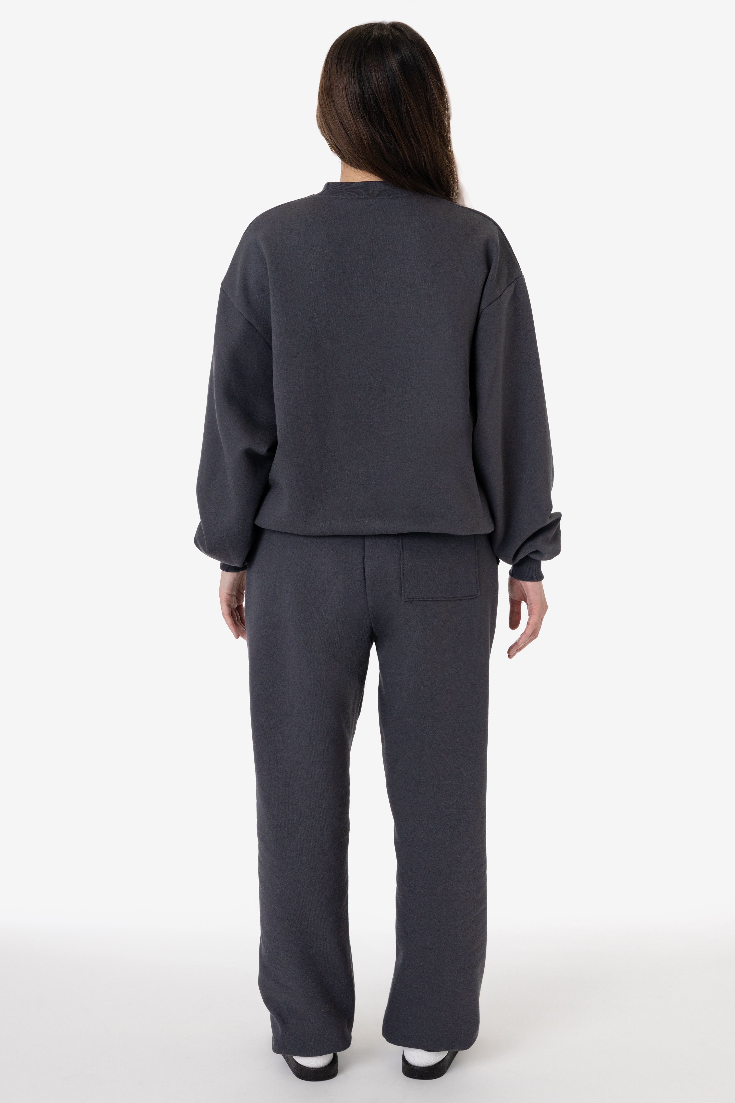 10 OZ MID-WEIGHT POLY COTTON FLEECE WIDE CREW 5