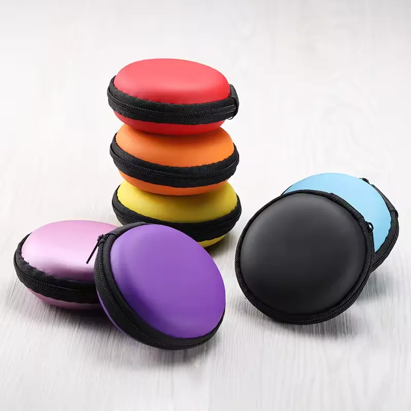 Round digital organizer zipper pouch 5