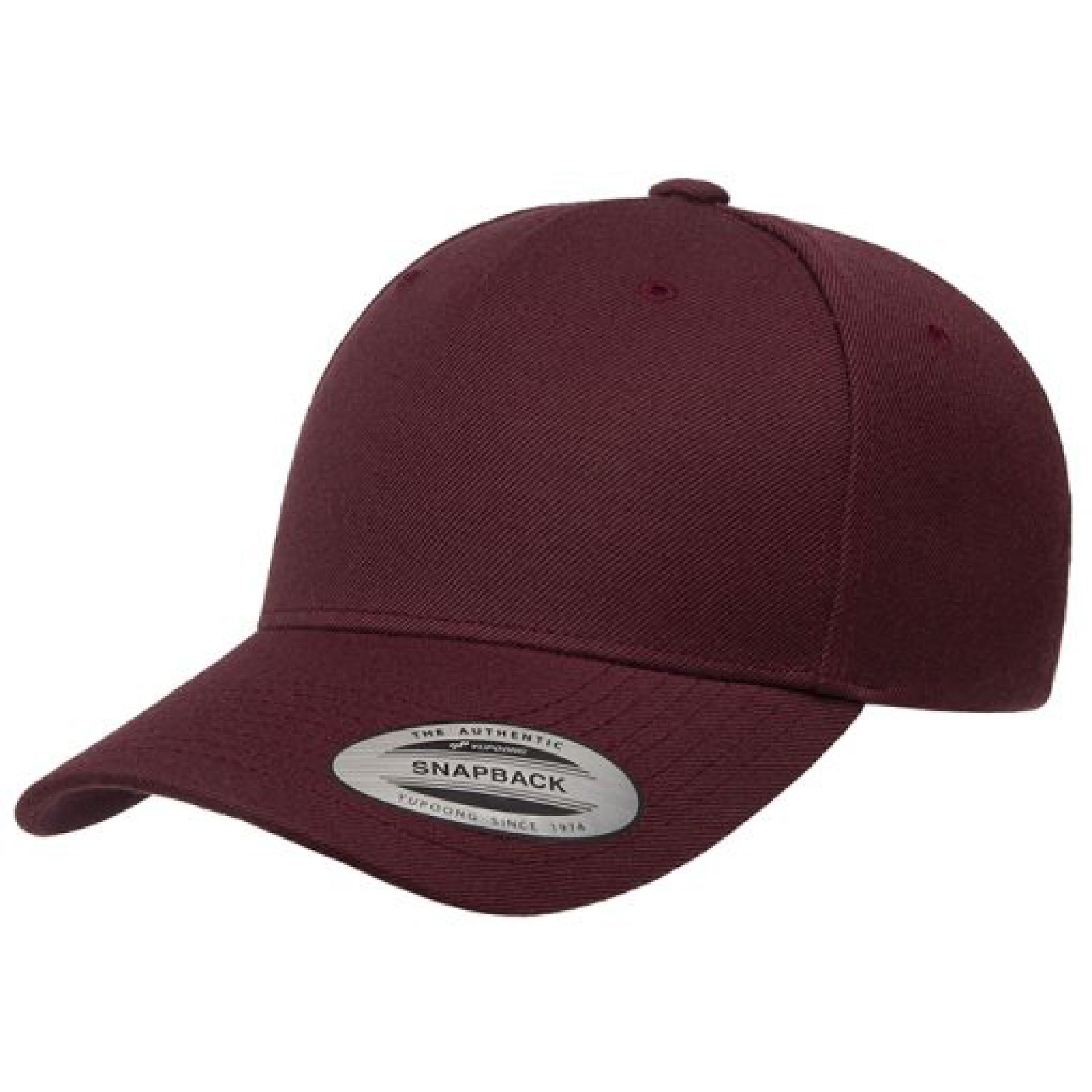 Yupoong 5789M YP Classics Premium Five-Panel Curved Visor Hat with Embroidery 1