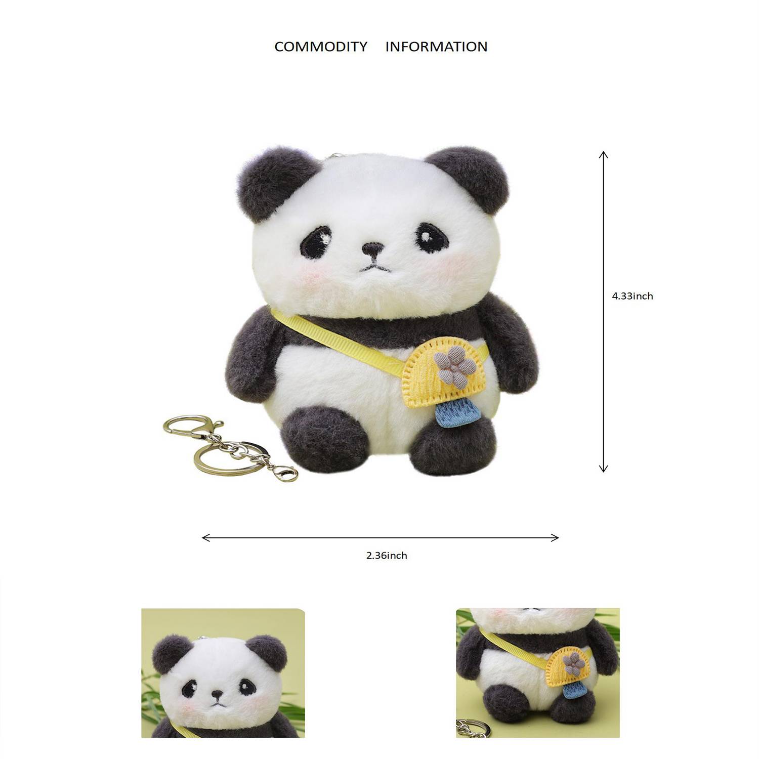 Plush Hanging Doll Keychain 2