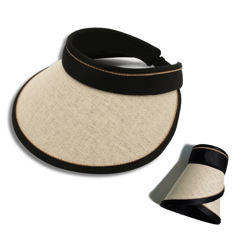 Custom Sun Visor Hat Wide Brim 7