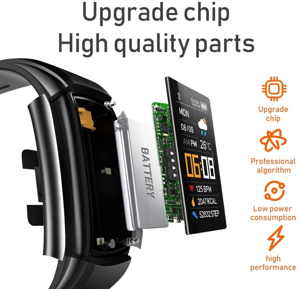 Fitness Tracker Bluetooth Smart Bracelet 3