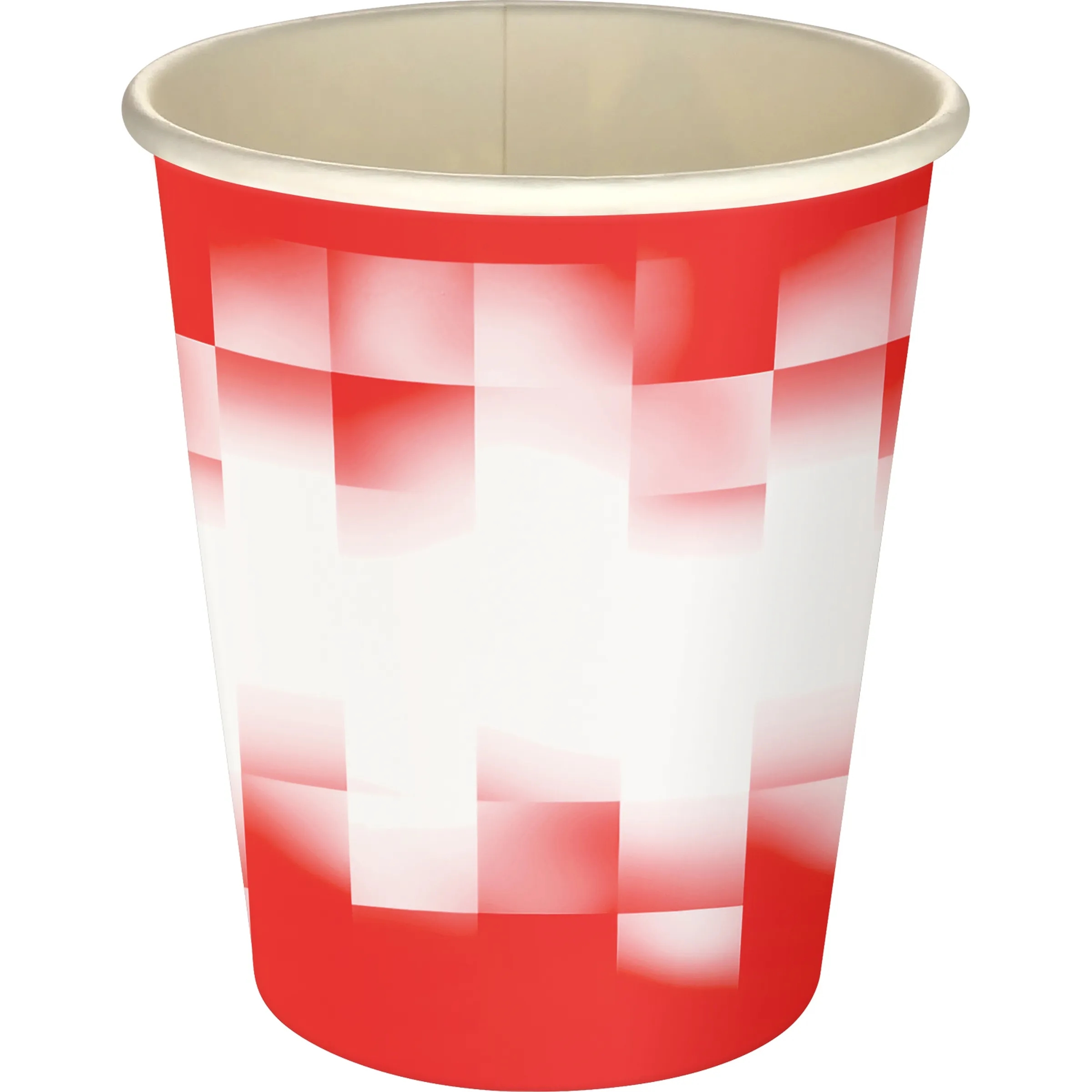 5 oz Full Color Shaded Checkers Paper Cup 12