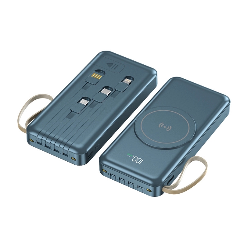 Power Bank With Cables And Magnetic 5