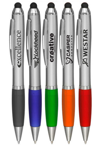 Assorted Color Stylus Ballpoint Pens