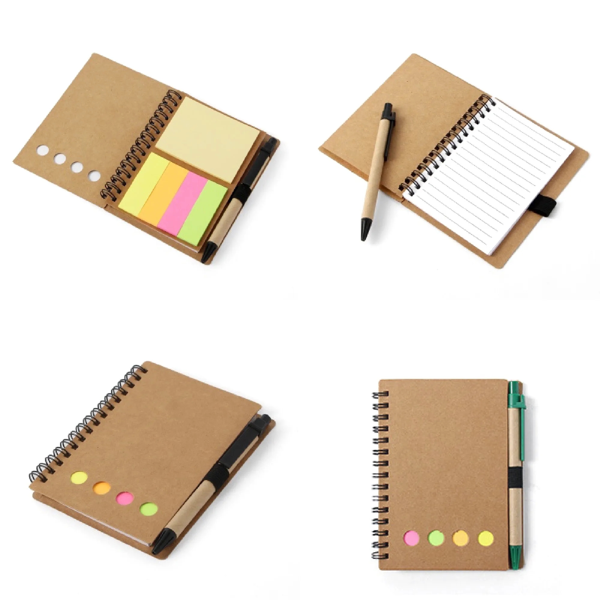 Notebook With Pen And Sticky Flags MOQ 50PCS 3