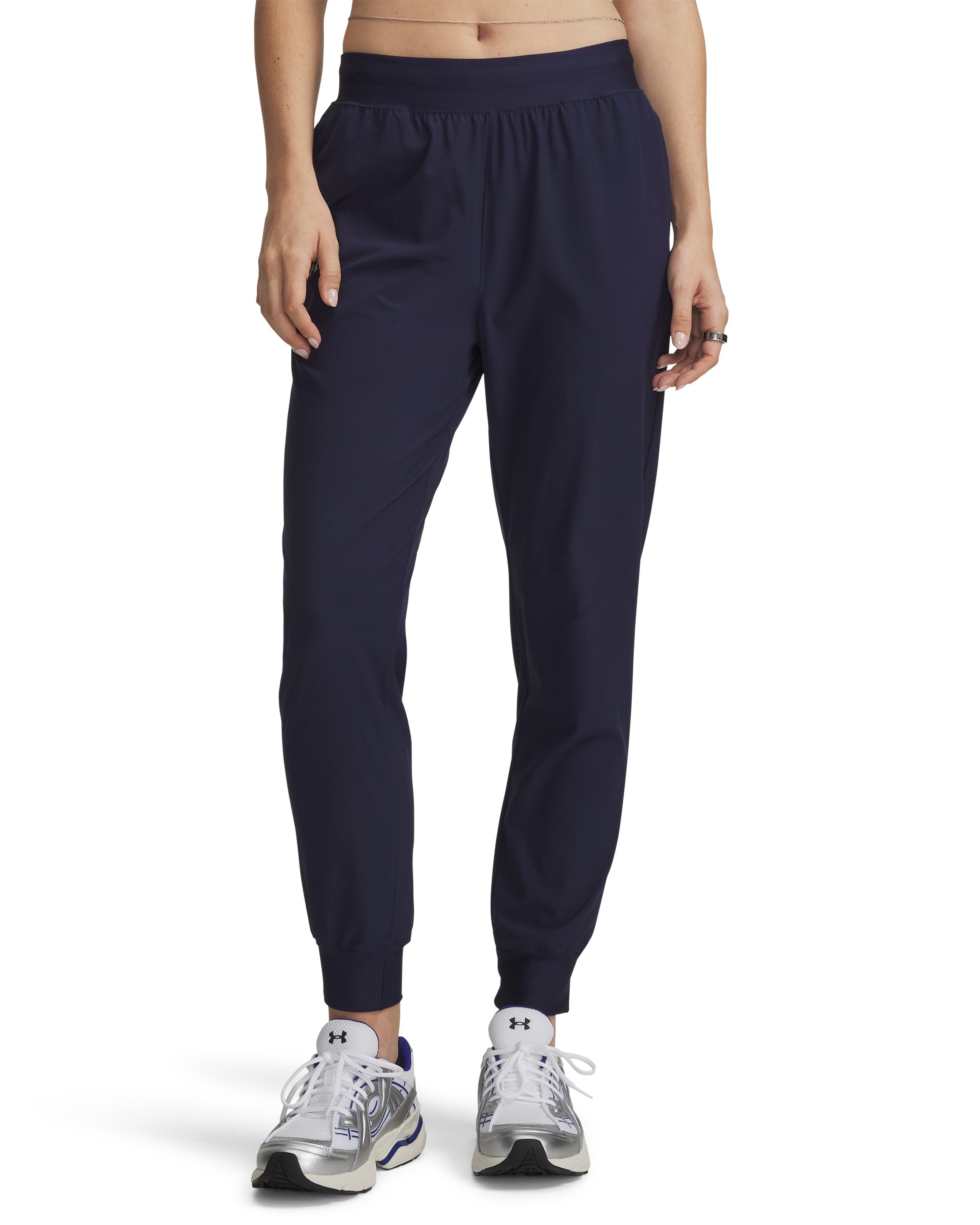 UA Rival Women's High-Rise Woven Pants 9