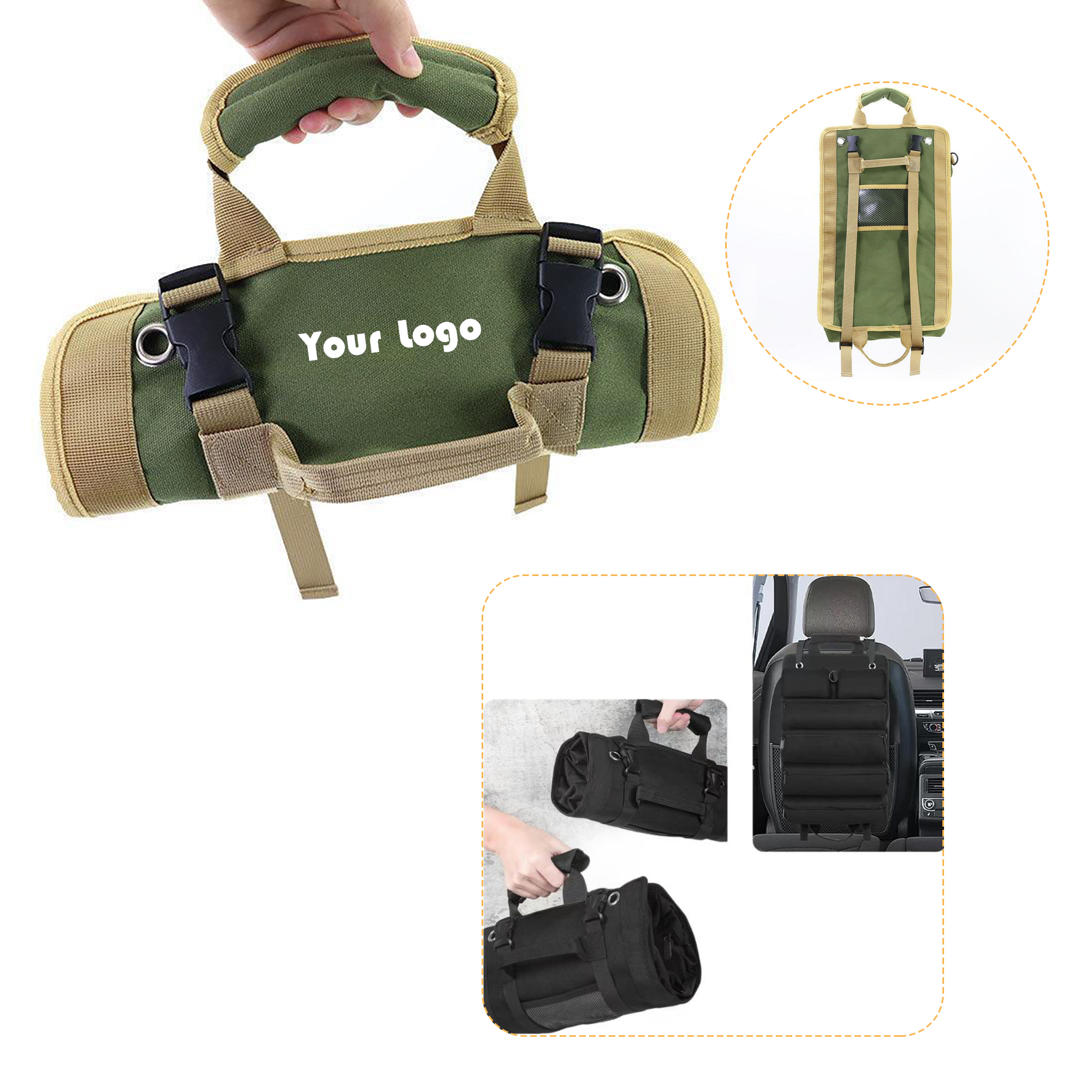 Tool Roll Bag Heavy Duty Organizer 2
