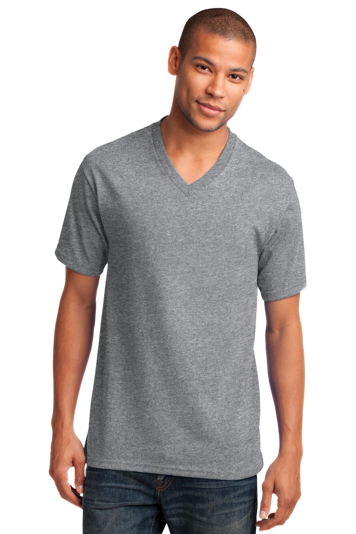Port & Co Core Cotton V-Neck Tee. PC54V 48
