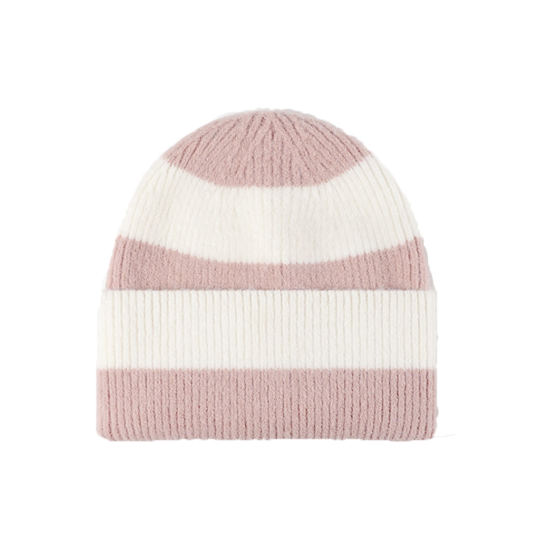 Warm Striped Knitted Beanie 1