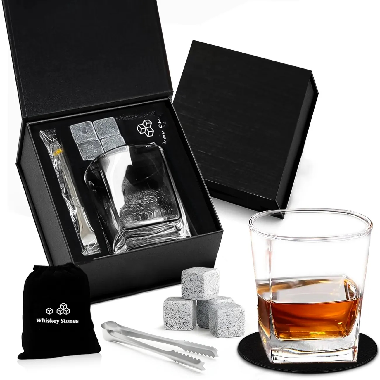 Whiskey Glasses Gift Set 2