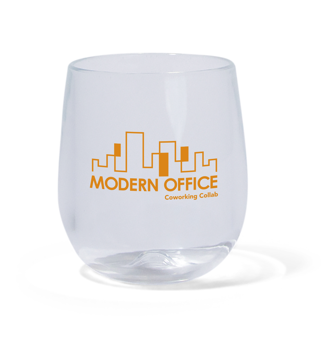 Silipint® Clear Stemless Wine Glass - 12 oz. 44