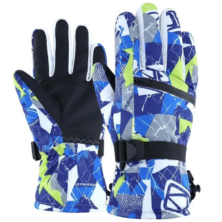 Ski & Snow Waterproof Touch Screen Winter Snowboard Gloves 5
