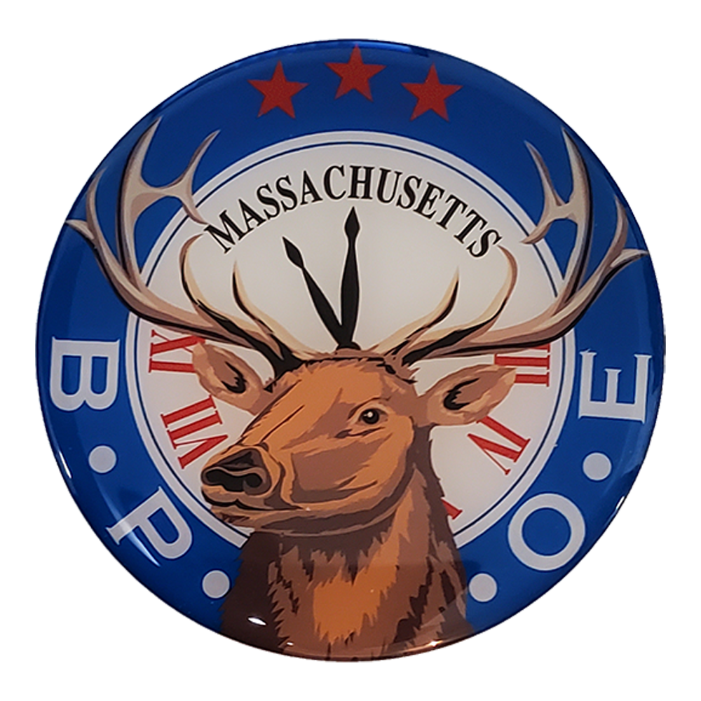 Magnet Promo / Button / Name Badge with custom shape from 8.1 - 9 Sq. In.