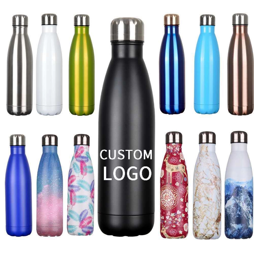 Double Wall Vacuum Insulated Stainless Steel Water Bottle, custom water bottle with logo imprint 7
