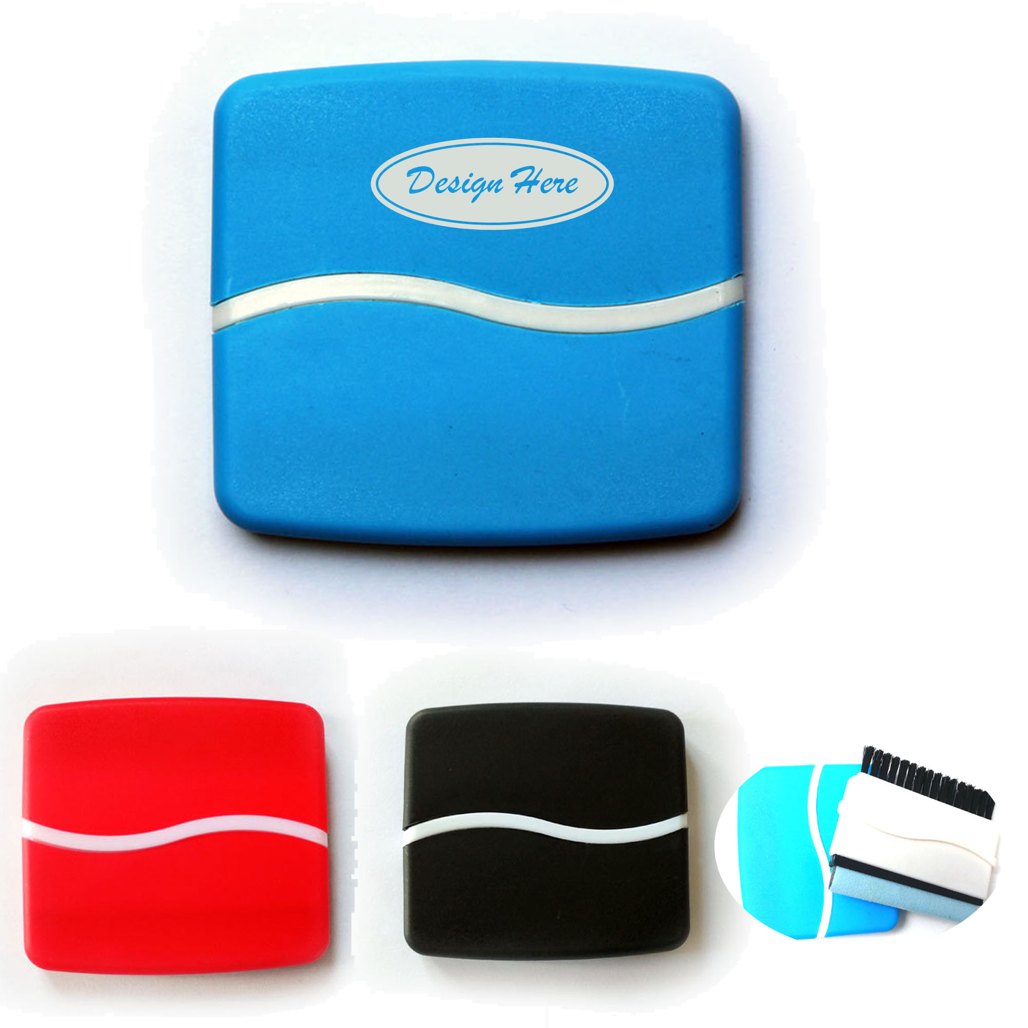Double-Ended Cleaning Brush and Wipe for Screens 2