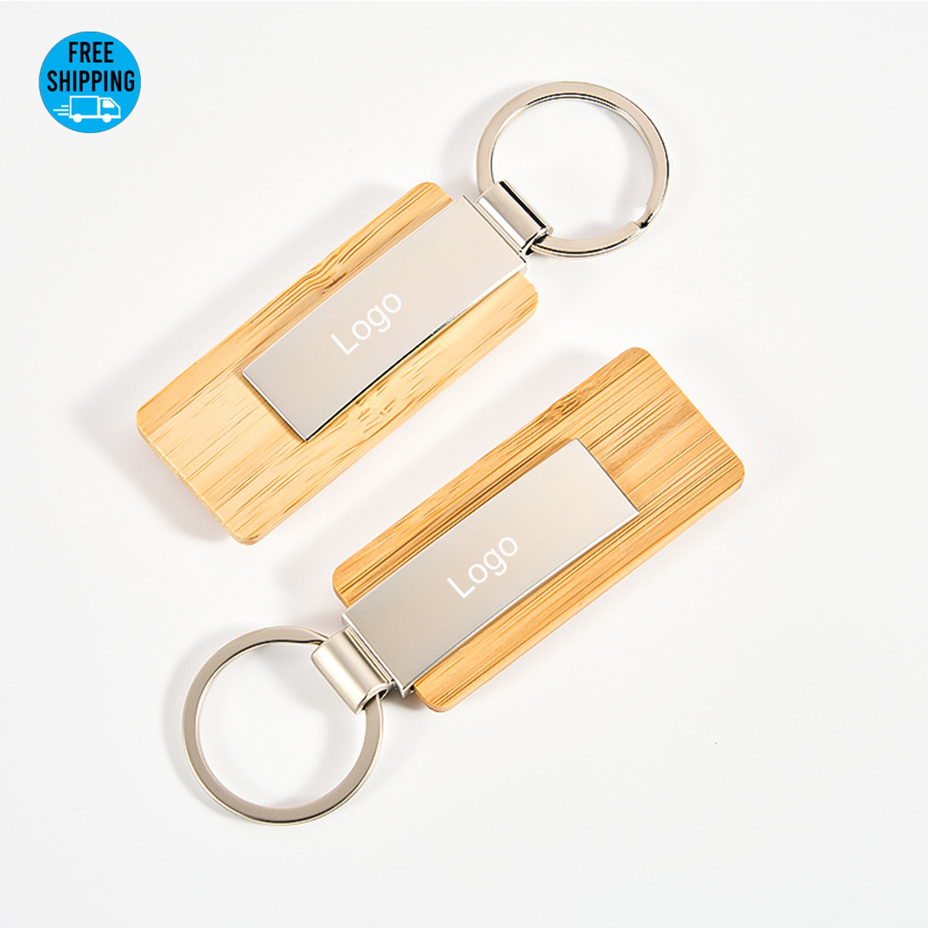 High Quality Bamboo Key Chain 1