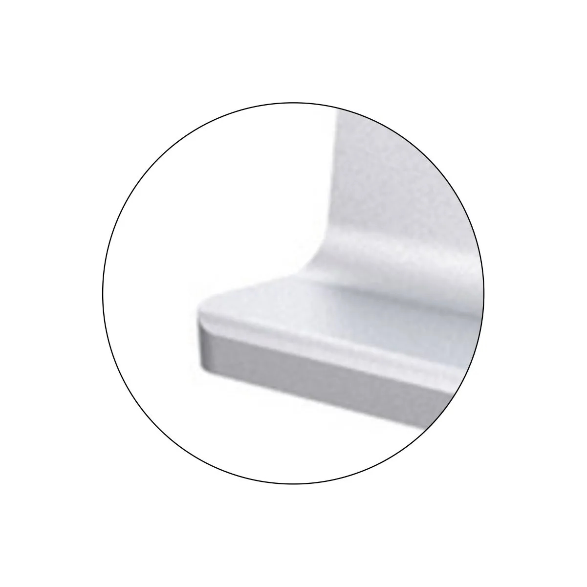 Aluminum Vertical Laptop Stand For Space Saving Desk 4