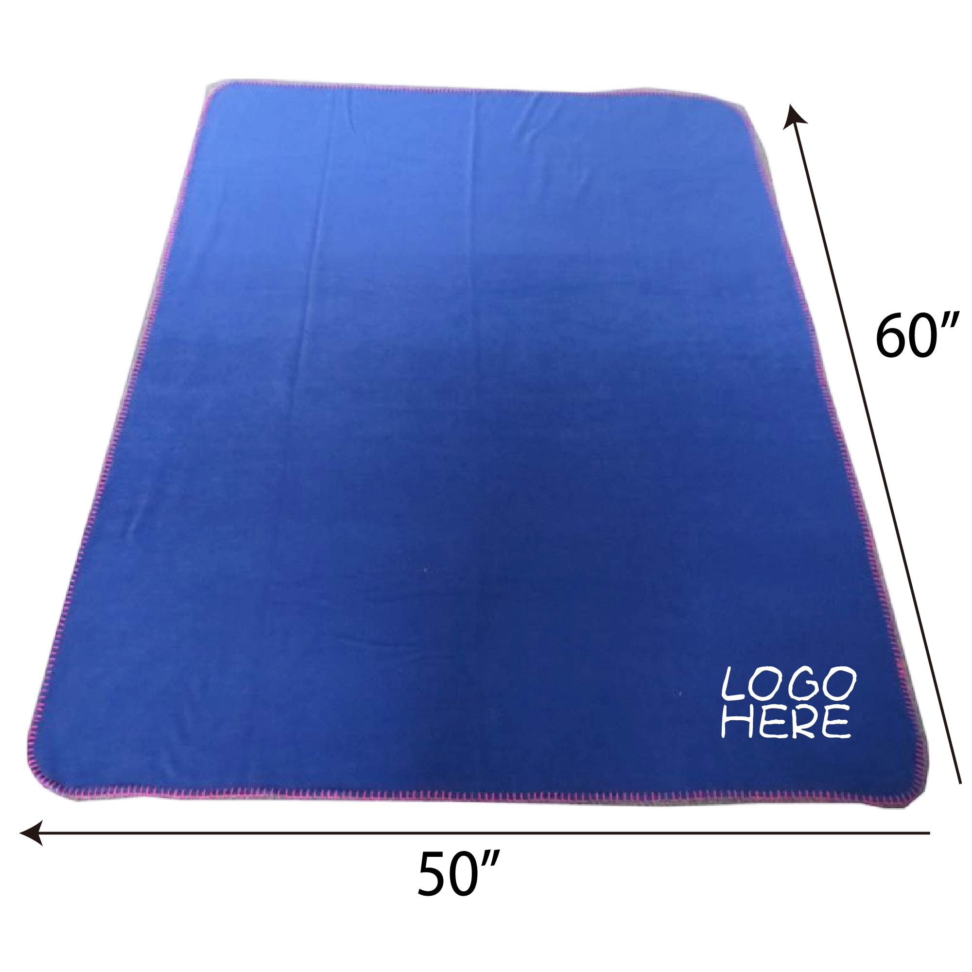 Fleece Hemmed Blanket 2