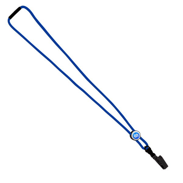 3/16" Nylon Cord Lanyard with Snap-Buckle Release, Standard O-Ring & Slider 73