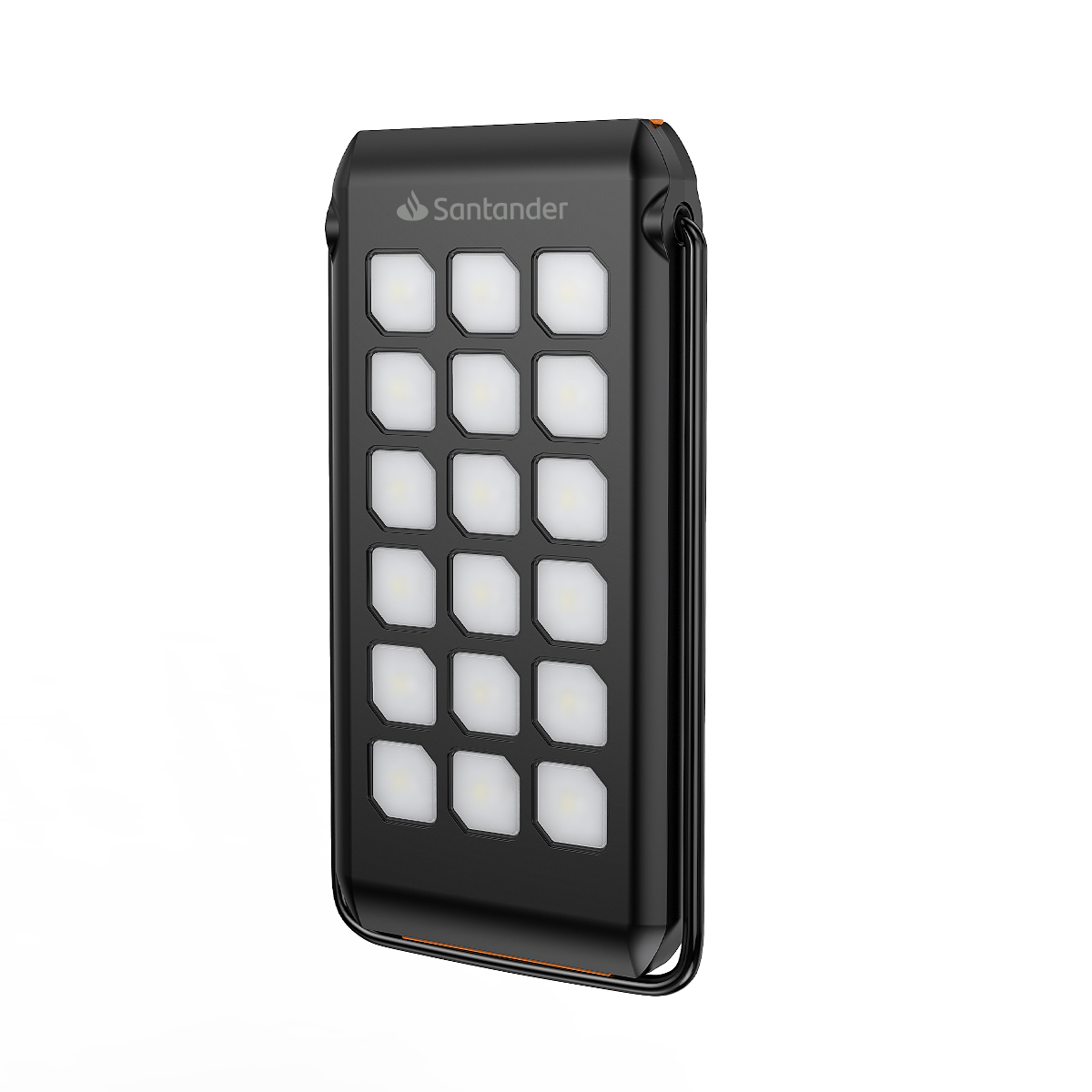 Waterproof Solar Power Bank with 500 Lumen Flash Light and Stand PD 20W 12