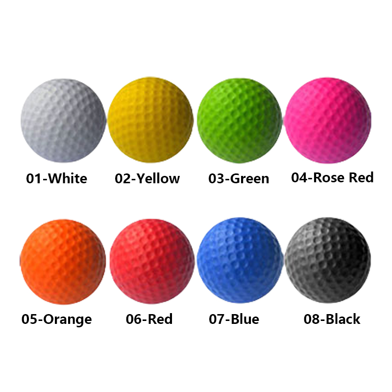 Multi Color Soft Sponge Golf Balls 2
