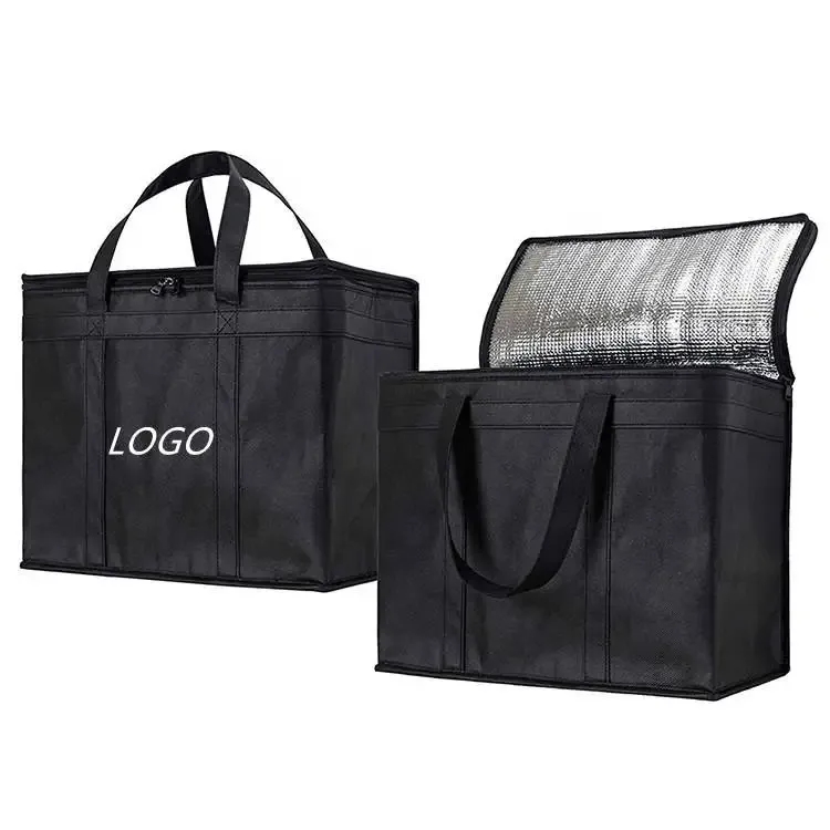 Portable Reusable Beach Insulated Food Delivery Bag 2