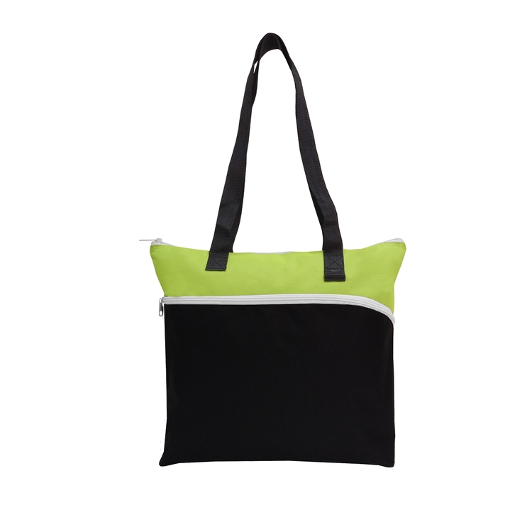 600D Large Front Zipper Tote 8