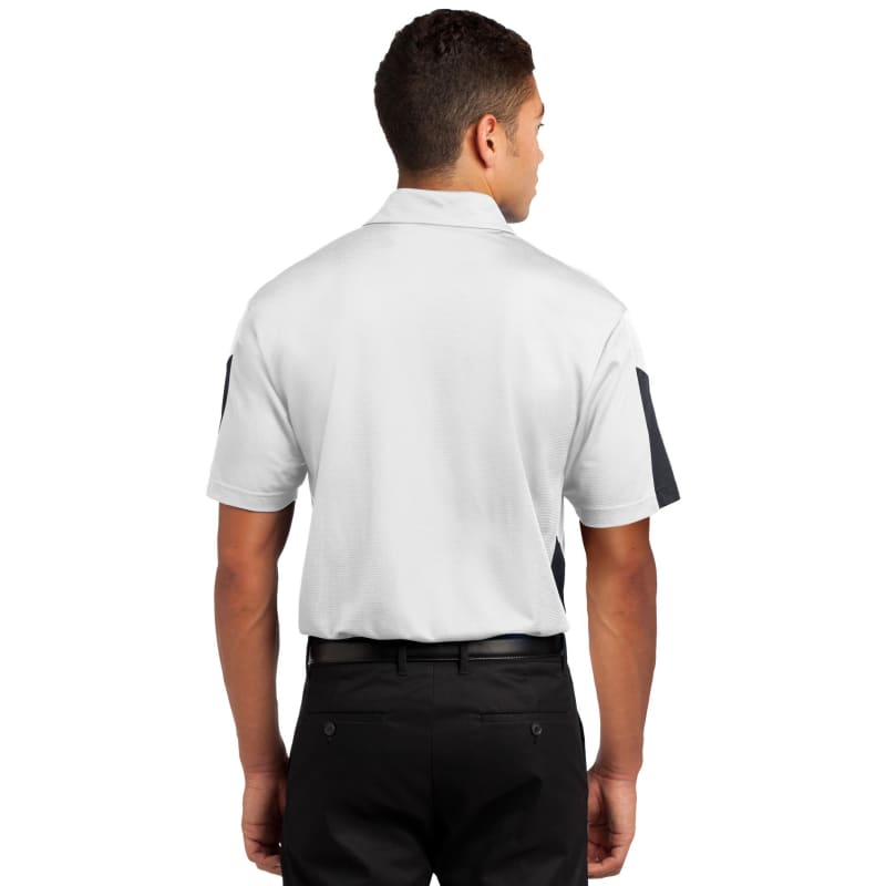 Sport-Tek PosiCharge Active Textured Colorblock Polo. 61