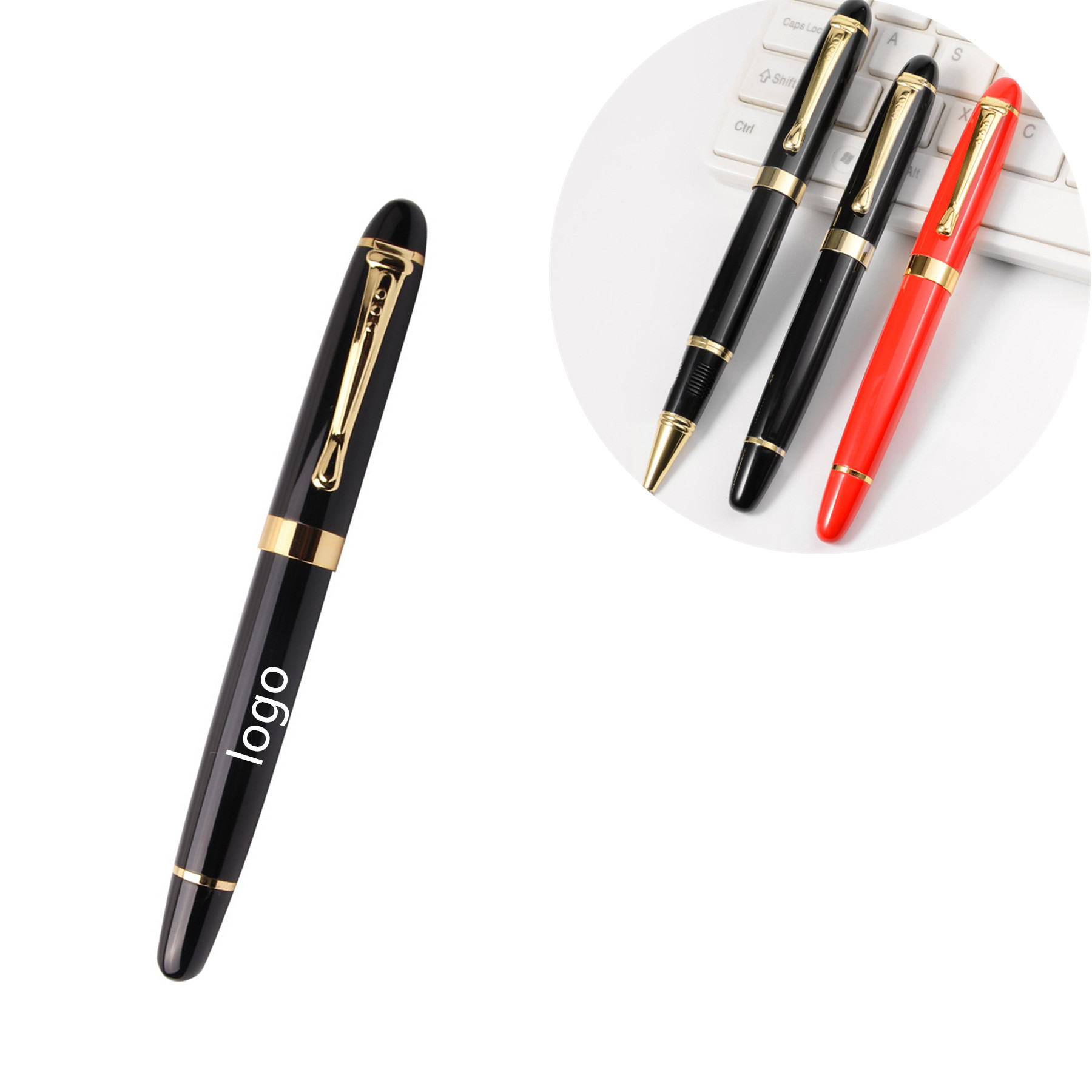 Office Signature Metal Ballpoint Pen 2