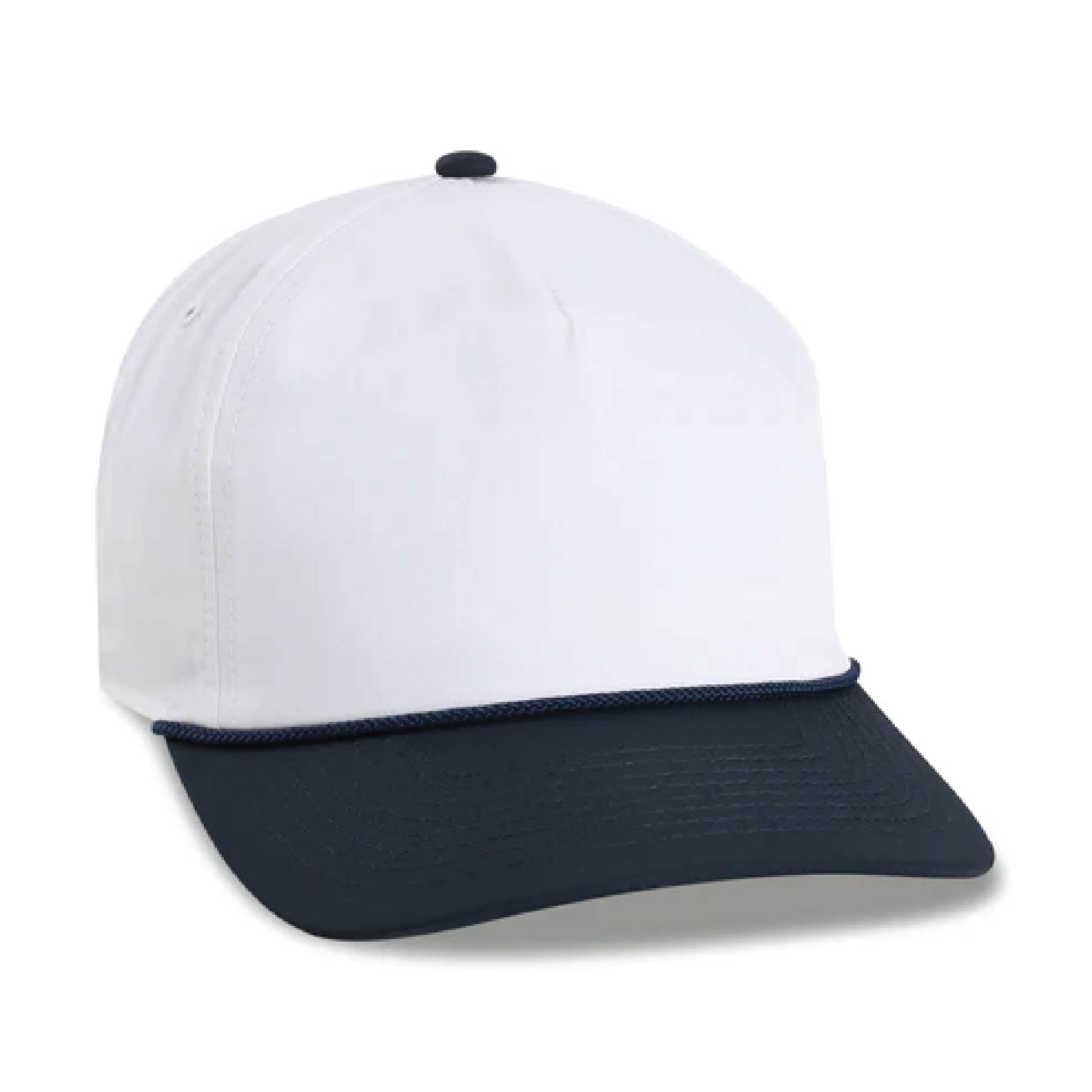 Imperial 5054UT 5-Panel The Harrison Two-Tone Performance Rope Cap with Patches or Embroidery 5