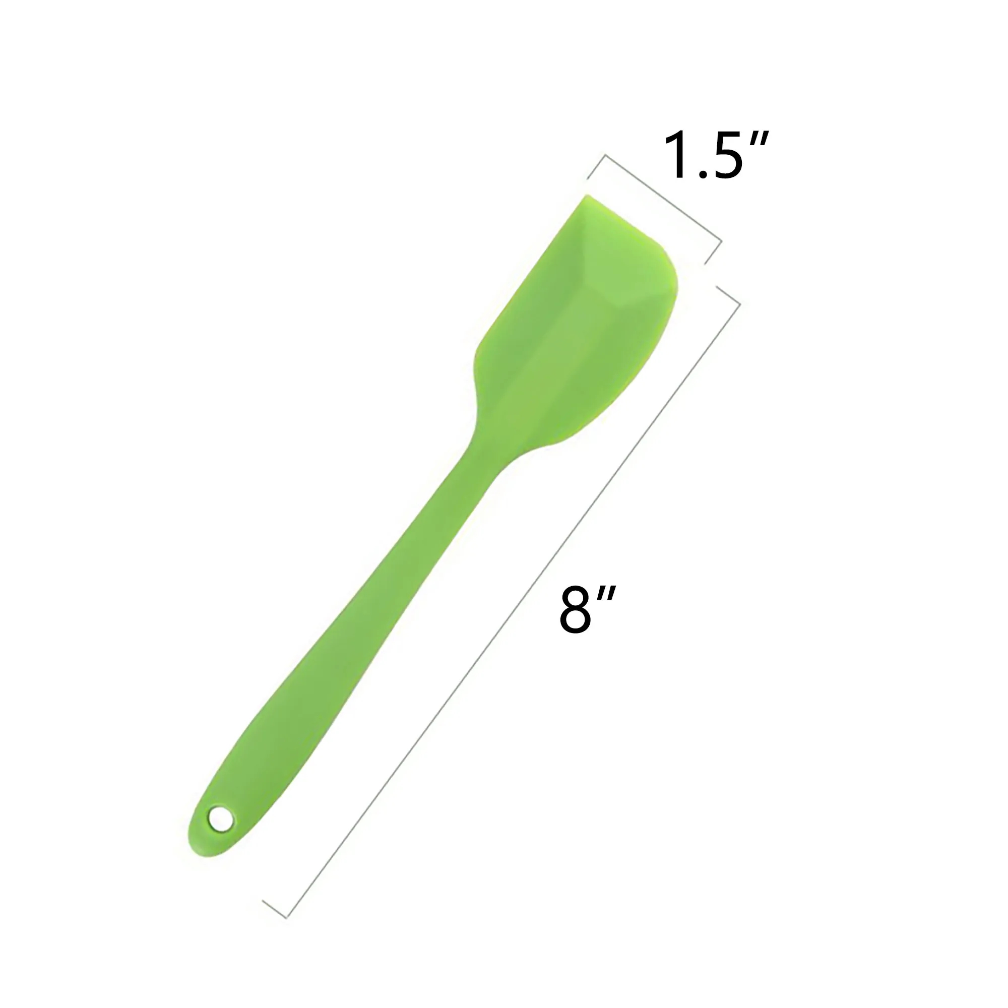 MOQ 30 PCS Kitchen Spatula Silicone Small for Cooking Baking 3