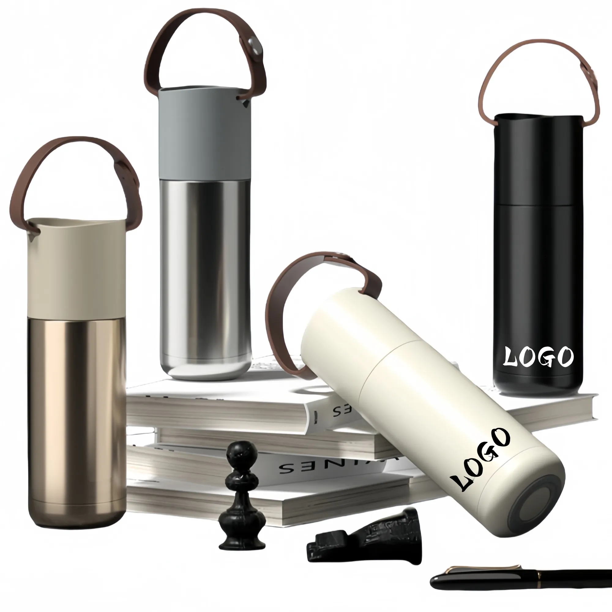 MOQ20 12OZ Multifunctional Stylish Thermos 2
